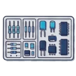 المكونات الإلكترونية وقطع الغيار