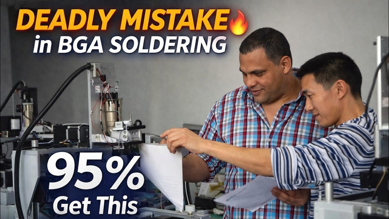 خطأ بيدمر شغل الـ BGA 🔥” أو “95% بيغلطوا في النقطة دي في الـ BGA”