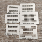 6 Pieces RAM BGA Stencil Kit