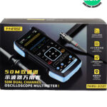 أفوميتر أوسيلوسكوب FNIRSI 2C53T ثنائي القناة 50MHz