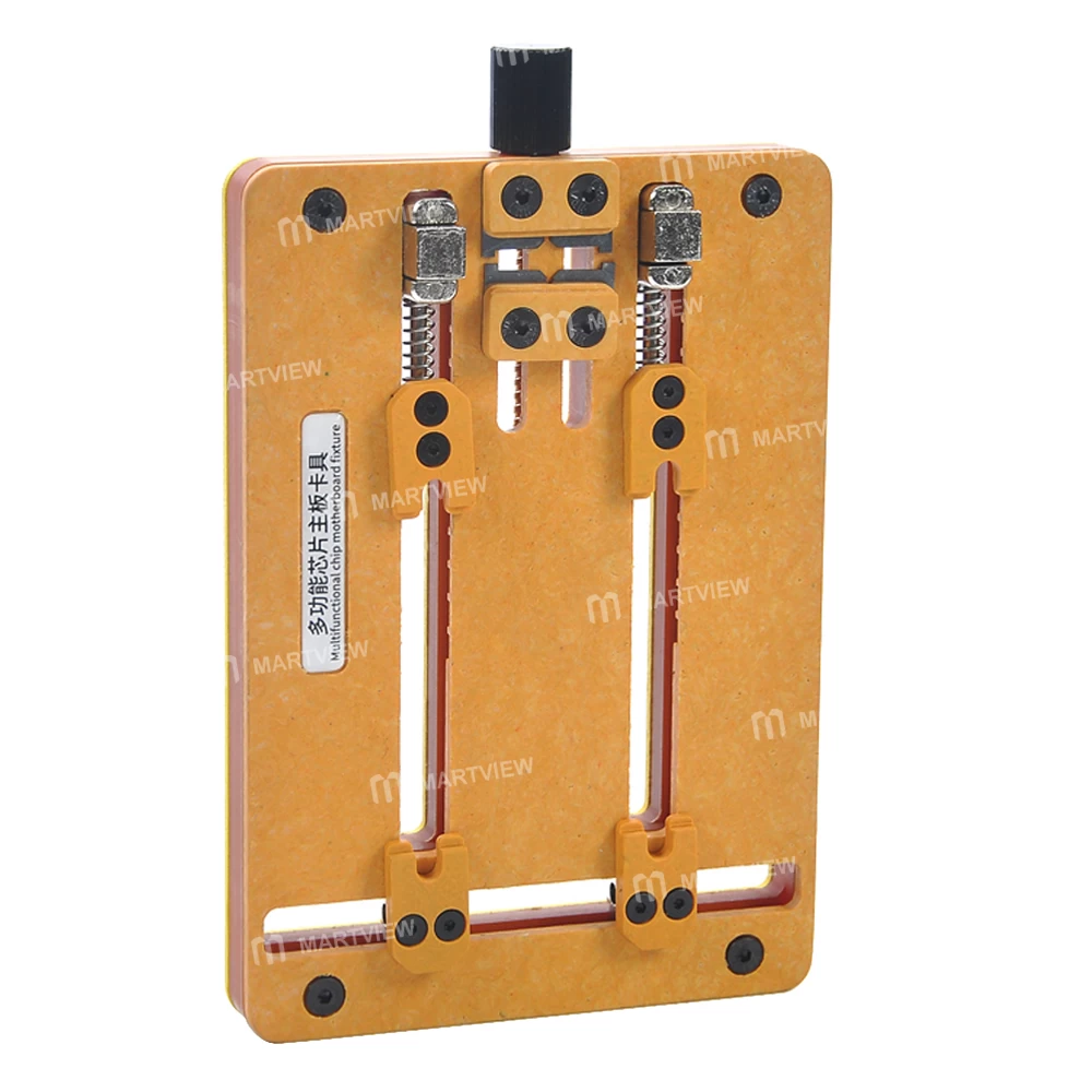 te-175-auto-locking-double-push-design-chip-motherboard-fixture-1-large حامل تثبيت بورد MARTVIEW احترافي للعمل تحت الميكروسكوب وصيانة الآيسيهات - الصورة 1