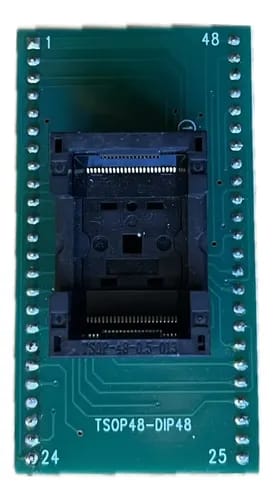 IMG-20260715-WA0065 سوكيت برمجة TSOP48 إلى DIP48 Adapter Socket - الصورة 1