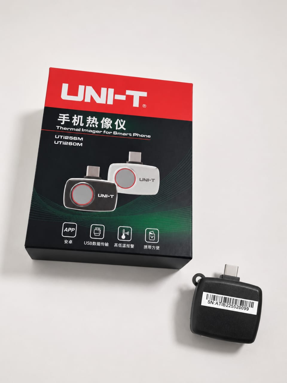 IMG-20260815-WA0296 كاميرا حرارية UNI-T للموبايل USB-C – تصوير حراري احترافي وتشخيص الأعطال بدقة - الصورة 1
