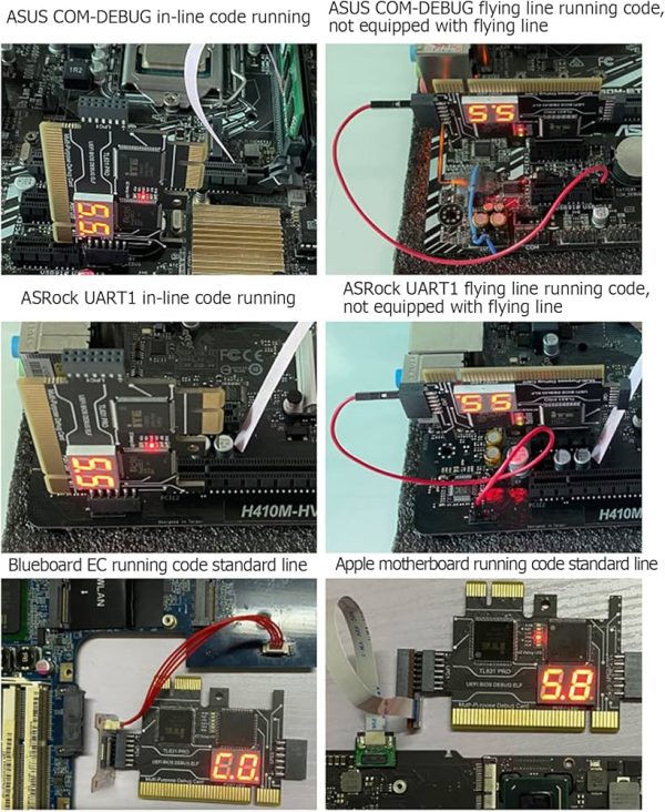 ⁦TL611 Pro Diagnostic Card, PCI Mini PCI-E⁩ - الصورة ⁦3⁩