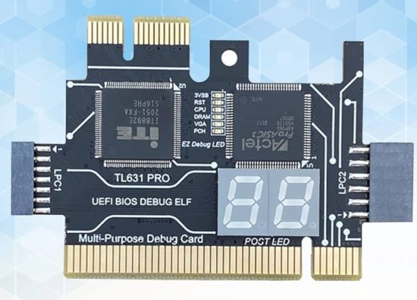 TL611 Pro Diagnostic Card, PCI Mini PCI-E