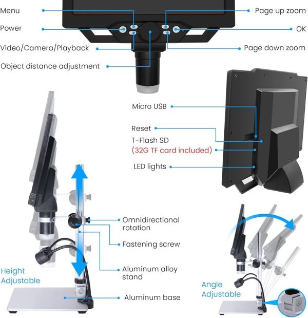 ⁦Microscope 9inch⁩ - الصورة ⁦5⁩