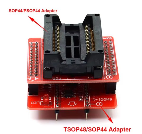 SOP44 Adapter + TSOP48 V3 Board voor