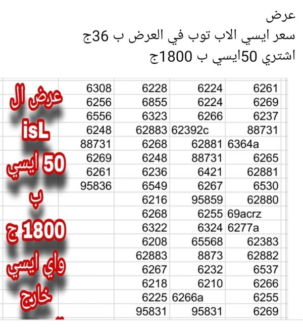 عرض ايسهات IsL