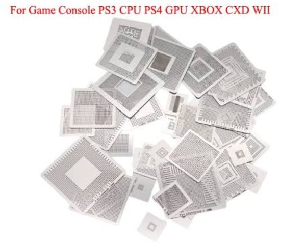 PS3 CPU PS4 GPU XBOX CXD Stencils BGA Stencils 32 pcs/set 