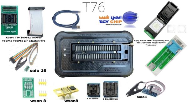 XGecu T76 Programmer Support NAND/EMMC/MCU/ISP