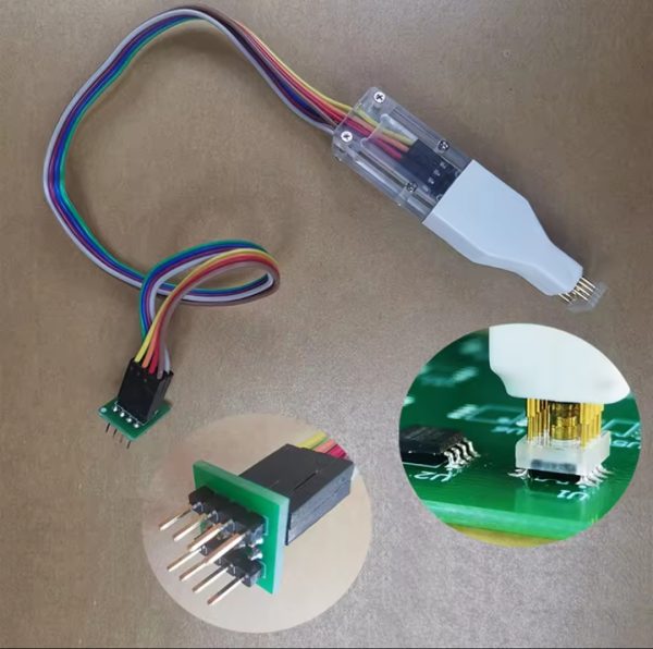 ⁦1 szt. Sop8 wson vson chip pobierz nagrywanie sonda do pisania sprężyna igła flash eeprom chip kabel do nagrywarki⁩ - الصورة ⁦3⁩
