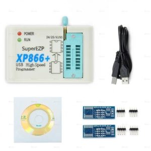 XP866+ USB Programmer Support 24/25/26/93/95 EEPROM Flash Bios win8 32/64bit